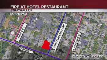 Crews: Fire heavily damages kitchen at Strathallen Hotel
