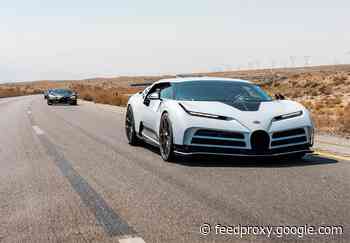 Bugatti Centodieci completes its hot weather testing