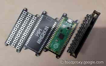 Micro Gherkin Raspberry Pi Pico mini keyboard