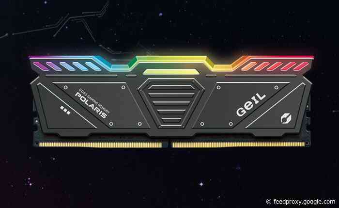 GeIL POLARIS RGB 64GB DDR5 5600 MHz gaming memory kits