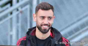 Man Utd take 10-minute flight to Leicester as Bruno Fernandes leaves electric car behind - The Mirror