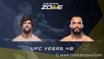 MMA Preview – Andrew Sanchez vs Bruno Silva at UFC Vegas 40 - The Stats Zone