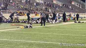 4 shot at US high school football game