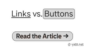 Buttons vs Links