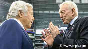 Q&A: Cowboys' Jerry Jones, Patriots' Robert Kraft on their relationship, teams and more