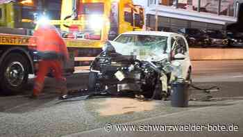 Unfall in Calw - Zwei Verletzte nach Frontalzusammenstoß mit Bus - Schwarzwälder Bote