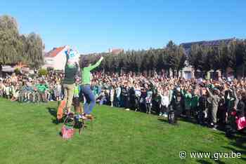 Achthonderd kinderen zingen voor het klimaat - Gazet van Antwerpen