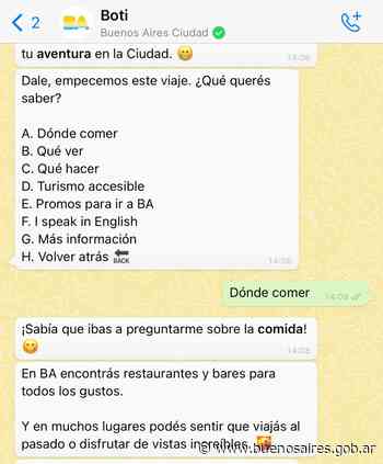 Las recomendaciones de Boti para aprovechar el turismo porteño - buenosaires.gob.ar