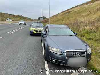 Audi driver high on cocaine and cannabis arrested for 'poor lane discipline'