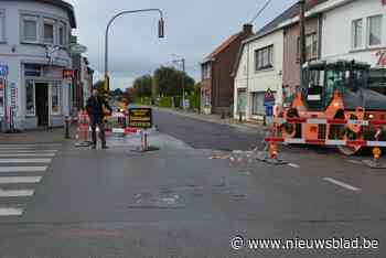 Wegenwerken op kruispunt van Schoon- en Hekstraat voor onbepaalde tijd verdaagd - Het Nieuwsblad