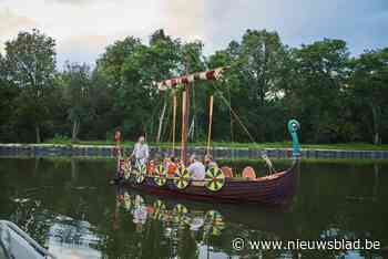 Met drakenschip Nøkkvi op Vikingexpeditie op kanaal Dessel-Schoten: “Vikingen waren hygiënisch” - Het Nieuwsblad