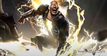 Black Adam first look reveals Dwayne Johnson in god mode at DC Fandome     - CNET