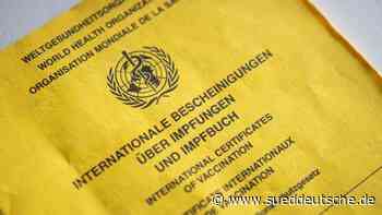 Innenministerium: Zahl der gefälschten Impfausweise nimmt zu - Süddeutsche Zeitung