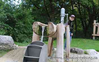 Spielplatz Haienbach: Hier können Kinder nach Herzenslust matschen - Allgäuer Zeitung