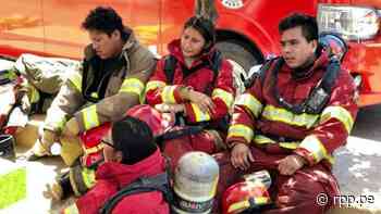 Incendio en Pucallpa: 15 fotos de los bomberos héroes que apagaron el fuego en la planta de gas (Fotogalería) - RPP Noticias