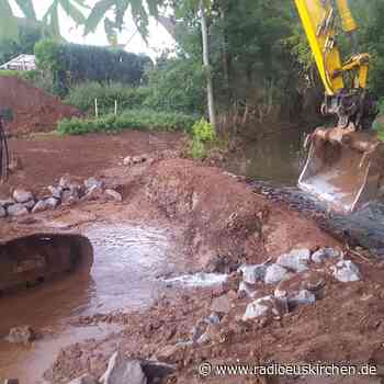 Veybach bei Euskirchen-Euenheim im neuen Bett - radioeuskirchen.de