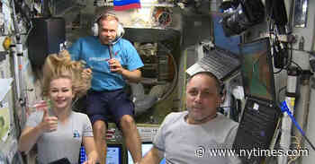 Russian Film Crew Wraps Space Station Shoot and Returns to Earth