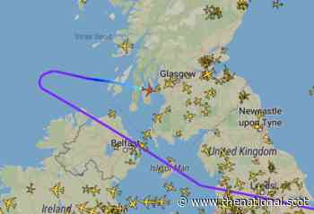 KL677: KLM plane from Amsterdam declares squawk 7700, lands in Scotland - The National