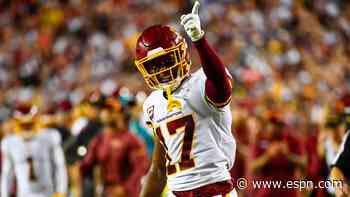 Source: WFT's McLaurin, Gibson expected to play