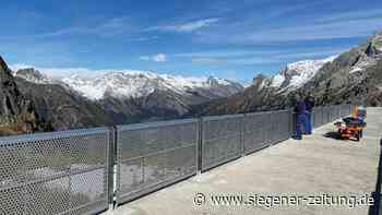 Geländerelemente für Schweizer Staudamm in Neunkirchen gefertigt: Aus dem Siegerland in die Alpen - Neunkirchen - Siegener Zeitung