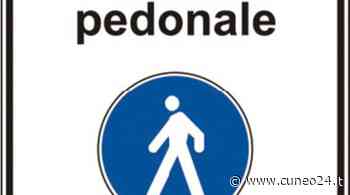 Cuneo, istituita un'area pedonale provvisoria in Via Basse Sant'Anna - Cuneo24