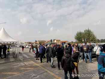 Presidio dei lavoratori contro il green pass alla Michelin di Cuneo - Cuneodice.it