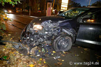 Baum-Crash in Chemnitz: Fahrer schwer verletzt - TAG24