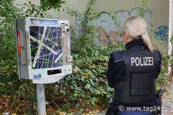 Kippen-Spender in Chemnitz aufgesprengt - TAG24