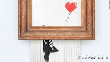 Three years ago, Banksy 'shredded' a $1.4M artwork. Now it's worth 18 times as much