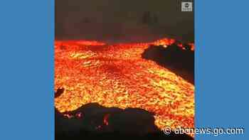 WATCH:  Lava flow from volcano likened to a tsunami