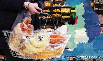 UK food shortages MAPPED: Full list of everything missing & which areas are worst affected - Express