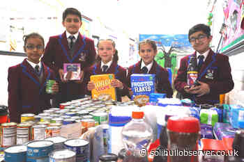 Shirley pupils donate much-needed items to food bank - Solihull Observer