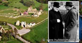 The crumbling Yorkshire priory where Churchill and King George VI secretly plotted to defeat the Nazis