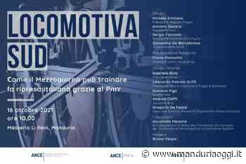 MANDURIA - Stamani, presso masseria Li Reni, un convegno sul tema Locomotiva Sud: interverrà la sottosegretaria Assunta Messina - ManduriaOggi