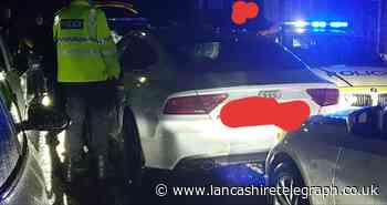 Two arrested as stolen Nelson Audi pursued along M61 and into Blackburn