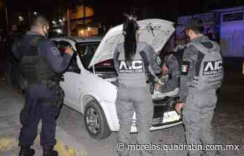 Se realiza operativo URRV3 en Cuernavaca - Quadratín - Quadratín Morelos