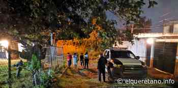 Ante constantes robos de cable, policía y vecinos de Cuernavaca custodian pozo de agua - El Queretano