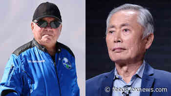 William Shatner claps back at George Takei's body-shaming comments following Blue Origin flight: 'Don't hate'