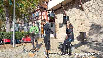 Musik in der Stadt: Wenn   Klassik mit    Jazz durch Nagold  swingt