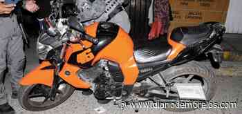 Recuperan una moto robada en Cuernavaca - Diario de Morelos