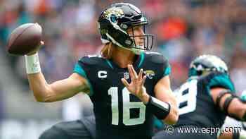 Jaguars' Trevor Lawrence delivers sweet throw for a 28-yard TD