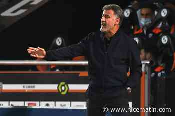 Christophe Galtier pas tendre avec ses joueurs après la défaite de l'OGC Nice à Troyes