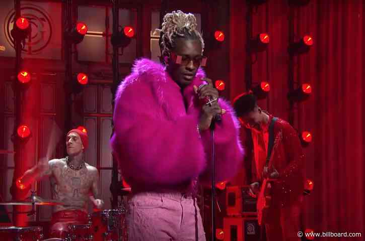 Young Thug Joined by Travis Barker & Nate Ruess During ‘Saturday Night Live’ Debut: Watch