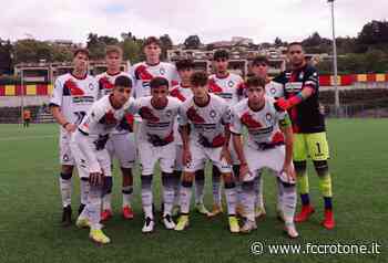 Primavera 2, 5ª giornata: Benevento-Crotone 1-2 - FC Crotone - F.C. Crotone