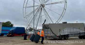The mammoth clean-up operation as Hull Fair packs up after busy year