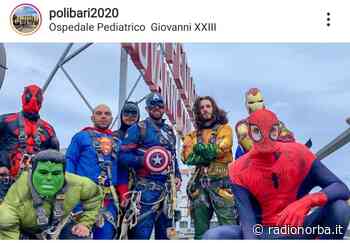 Gli Avengers regalano sorrisi ai pazienti ricoverati nell'ospedale pediatrico di Bari: "I veri supereroi sono loro" - Radionorba