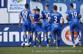 Stuttgarter Kickers gegen den 1. FC Bruchsal: Drei Punkte für die Blauen – der Liveticker zum Nachlesen - Stuttgarter Nachrichten