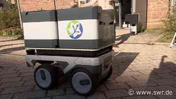 In Bruchsal werden Roboter als Paketboten getestet - SWR