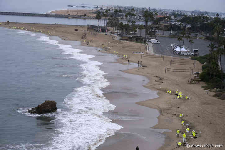 Coast Guard: 1,200-foot ship dragged California oil pipeline - Yahoo News