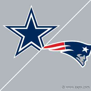 Follow live: Cowboys take on Patriots looking to win fourth straight